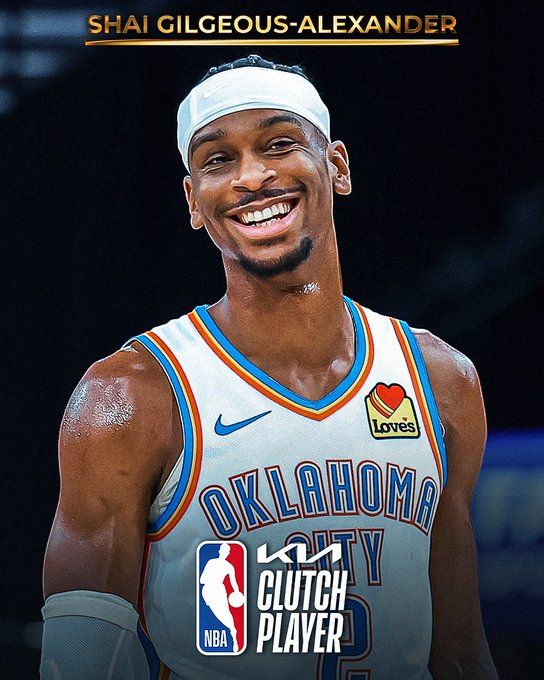 雷霆亚历山大力压穆雷爱德华兹获最佳关键球员