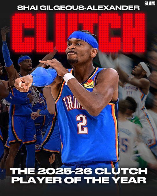 雷霆亚历山大力压穆雷爱德华兹获最佳关键球员